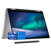 DELL Inspiron 7000 Series Daily 2-in-1 Laptop, 16" FHD+ 1920*1200 Touchscreen 60Hz, Intel Core i7-1360P, Intel Iris Xe Graphics, 16GB DDR5 SODIMM, 1TB PCIe M.2 SSD, Wi-Fi 6, Non-RGB Backlit Keyboard, Windows 11 Home, Silver